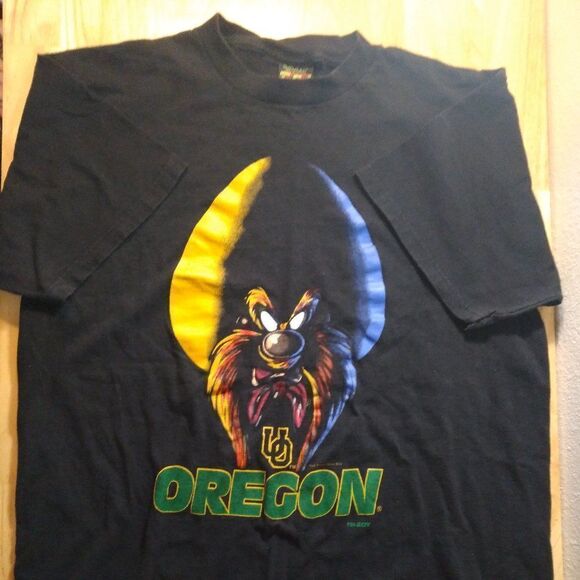 Vintage Warner Bros. Oregon Ducks Yosemite Sam T-Shirt - Picture 2 of 8
